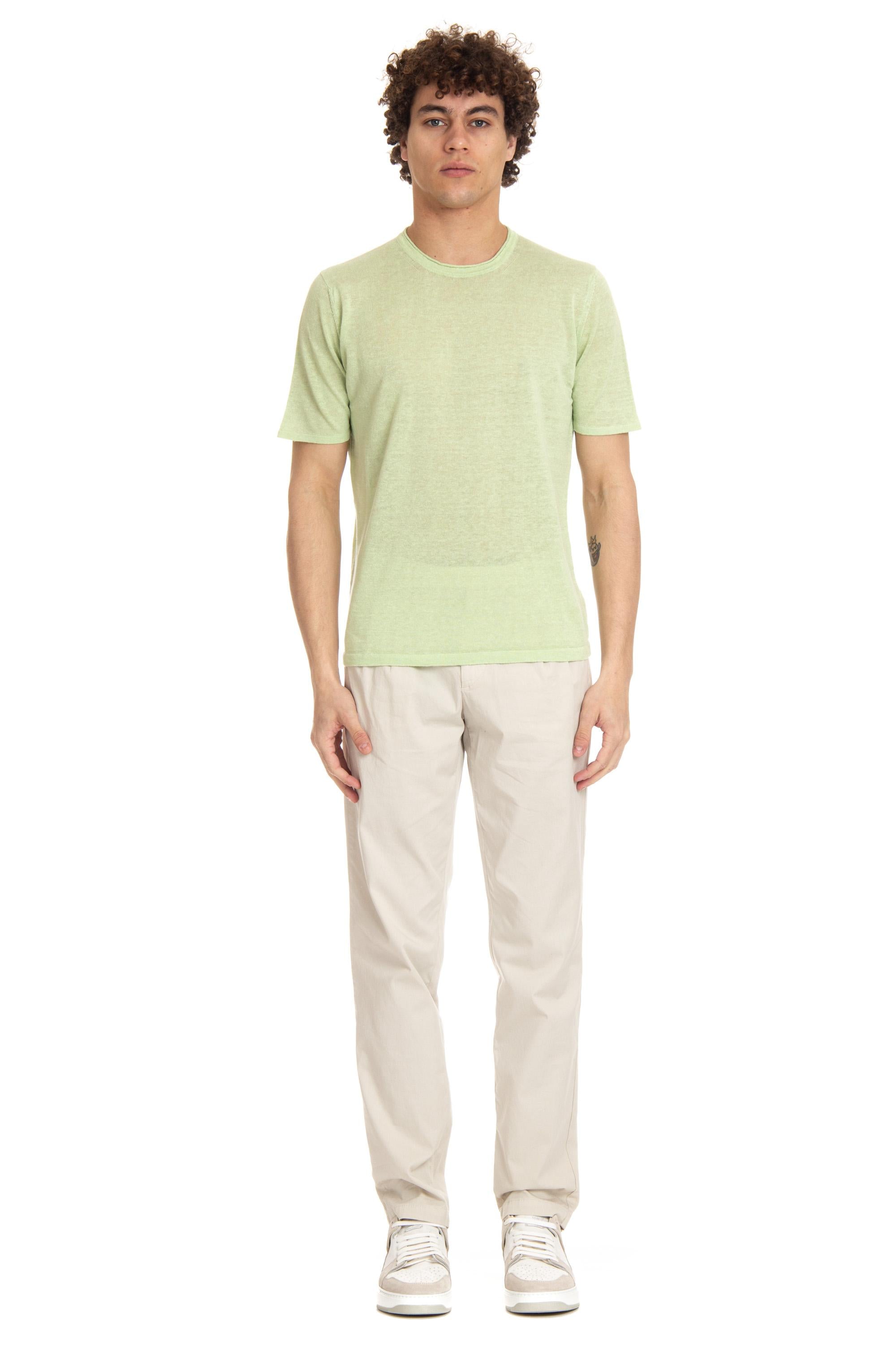T-shirt in puro lino RT20021/2 RT2024 Roberto Collina 