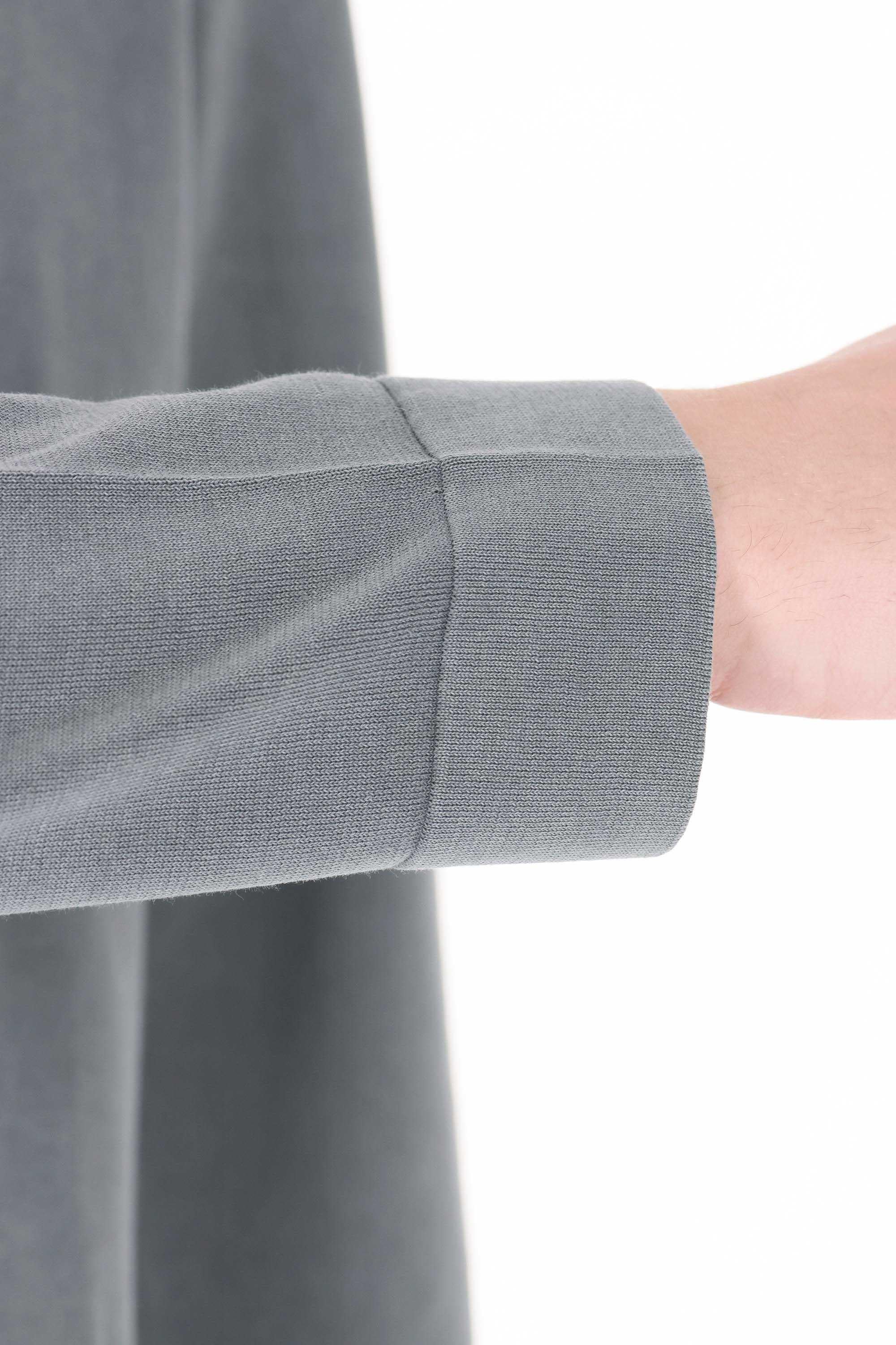 Drumohr T-shirt manica lunga in leggero cotone frosted D0GF113NL-2 699 