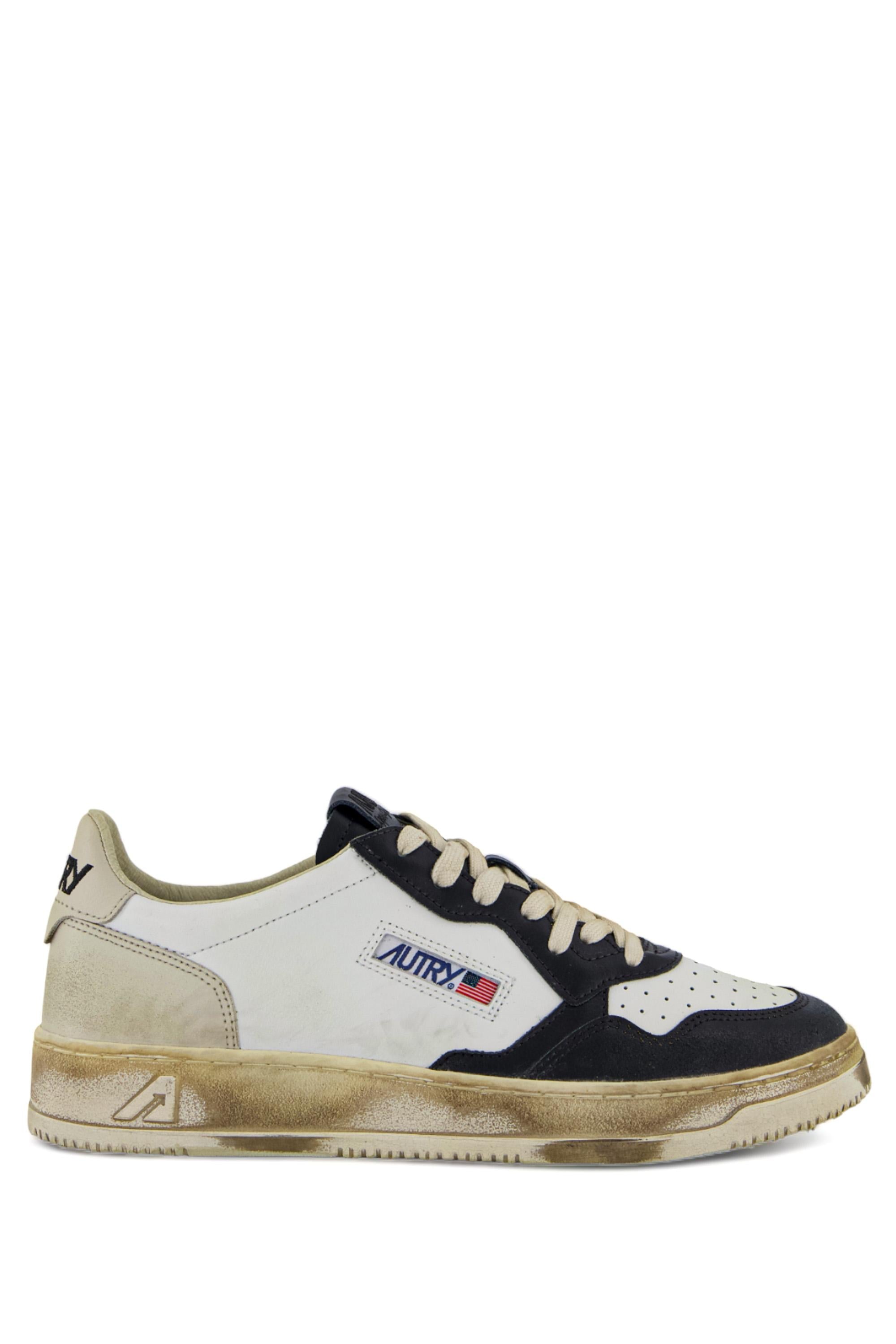 Sneaker super vintage in pelle AVLM VL01 STN/MTRT Autry 