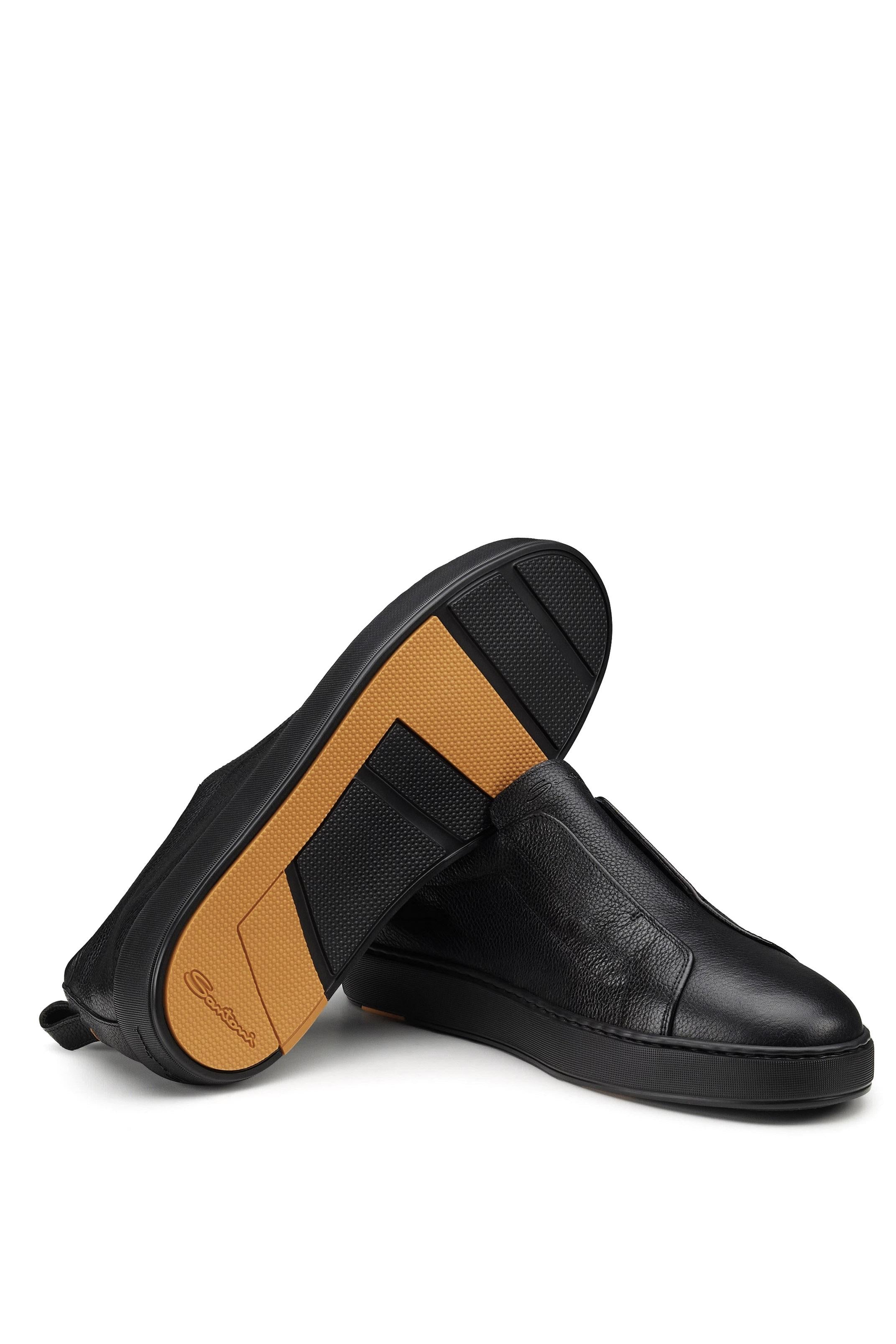 Santoni Sneaker slip-on in pelle MBCD22211NEATCKA N01 
