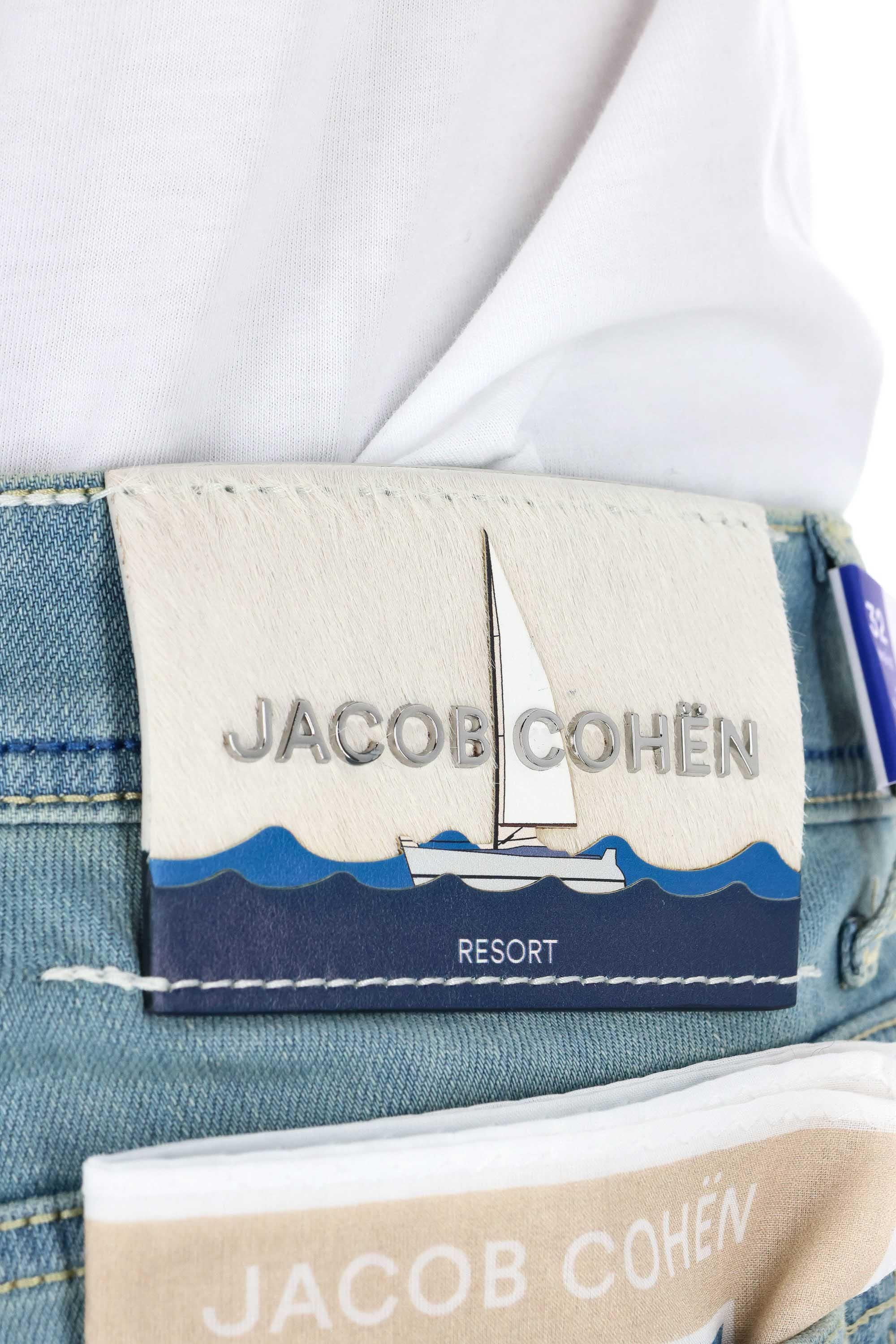 Jacob Cohen Jeans Special Edition "vela" linea Resort Nick fit QR006 055 S3623 V2 300D 