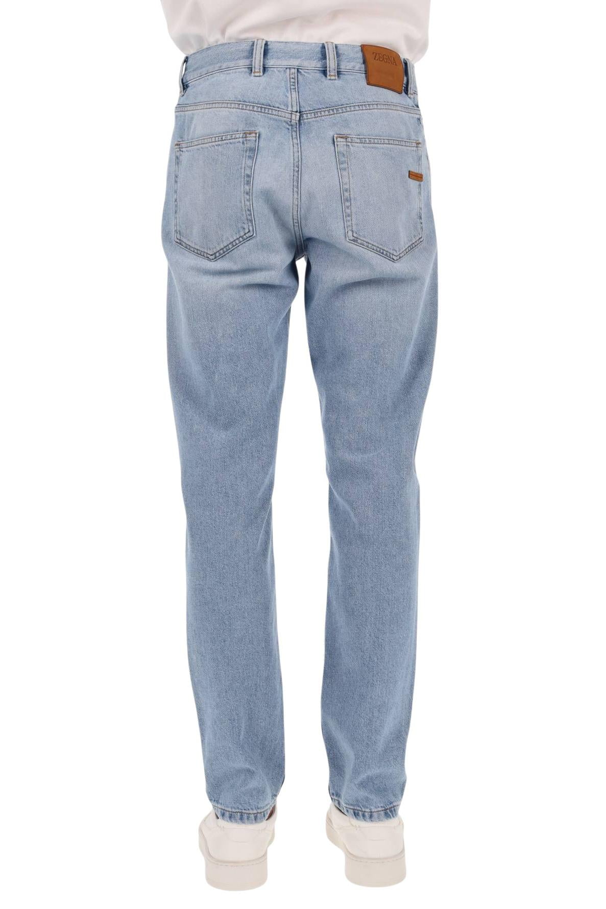 Zegna Jeans denim City light washing UHIK1A3-CITYE 008 