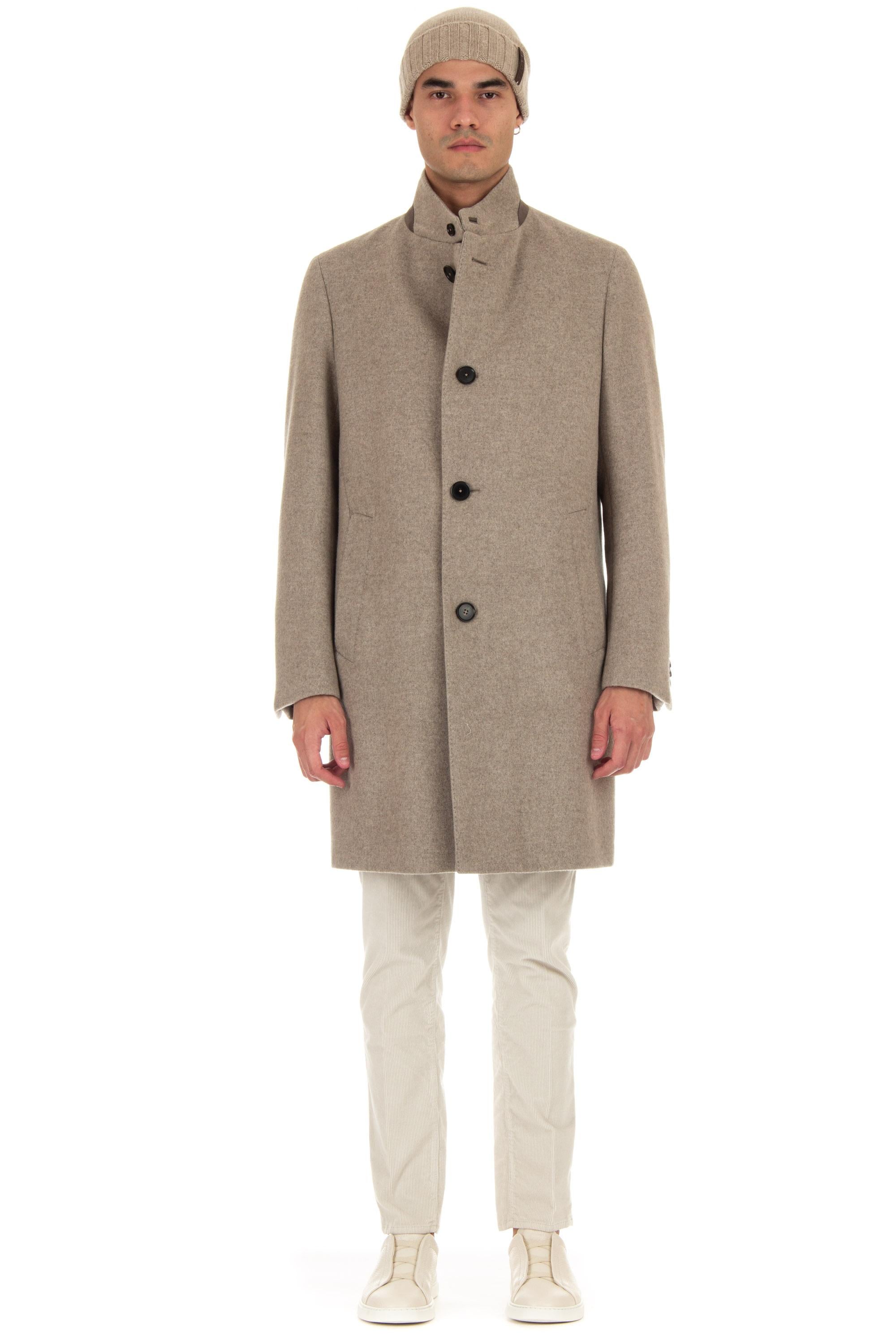 Zegna Cappotto in beaver di cashmere 699511A6 40B7S0 N 