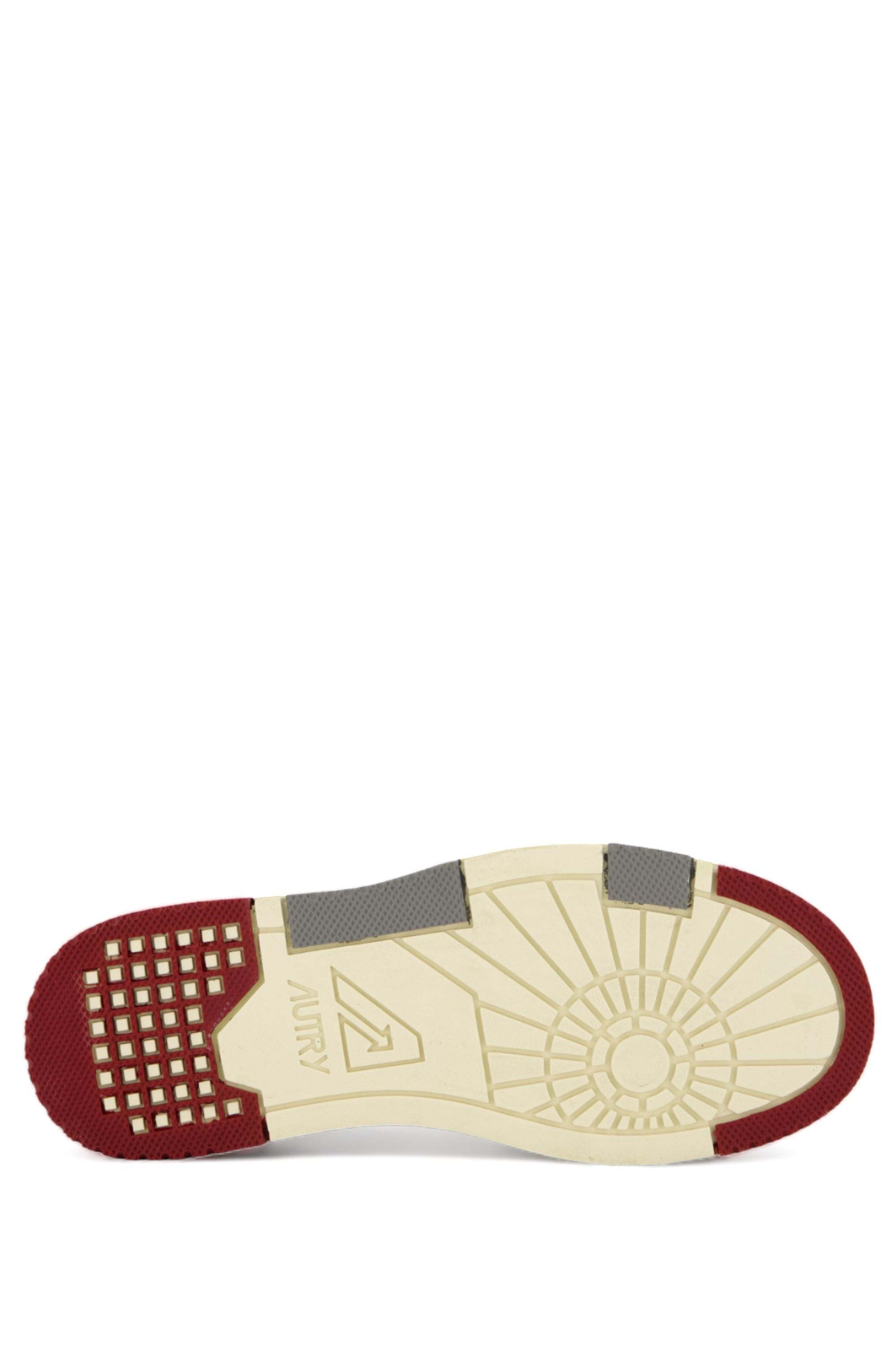 Sneaker basket donna CLC con dettagli rossi ROLW MM40 DAHLIAS/STEEL Autry 