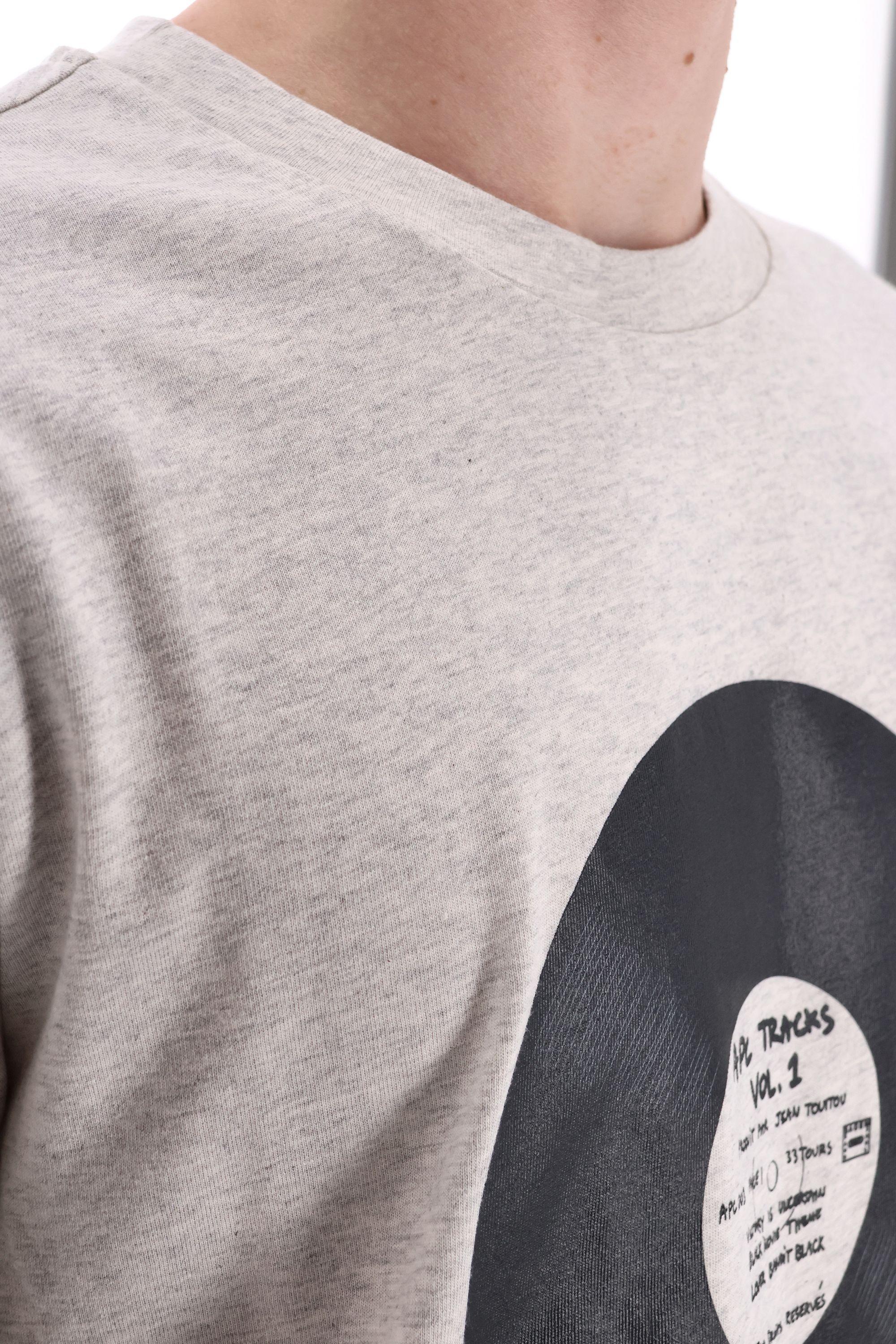 A.P.C. T-shirt in cotone Vinyl COBQX-M26484 PAA 