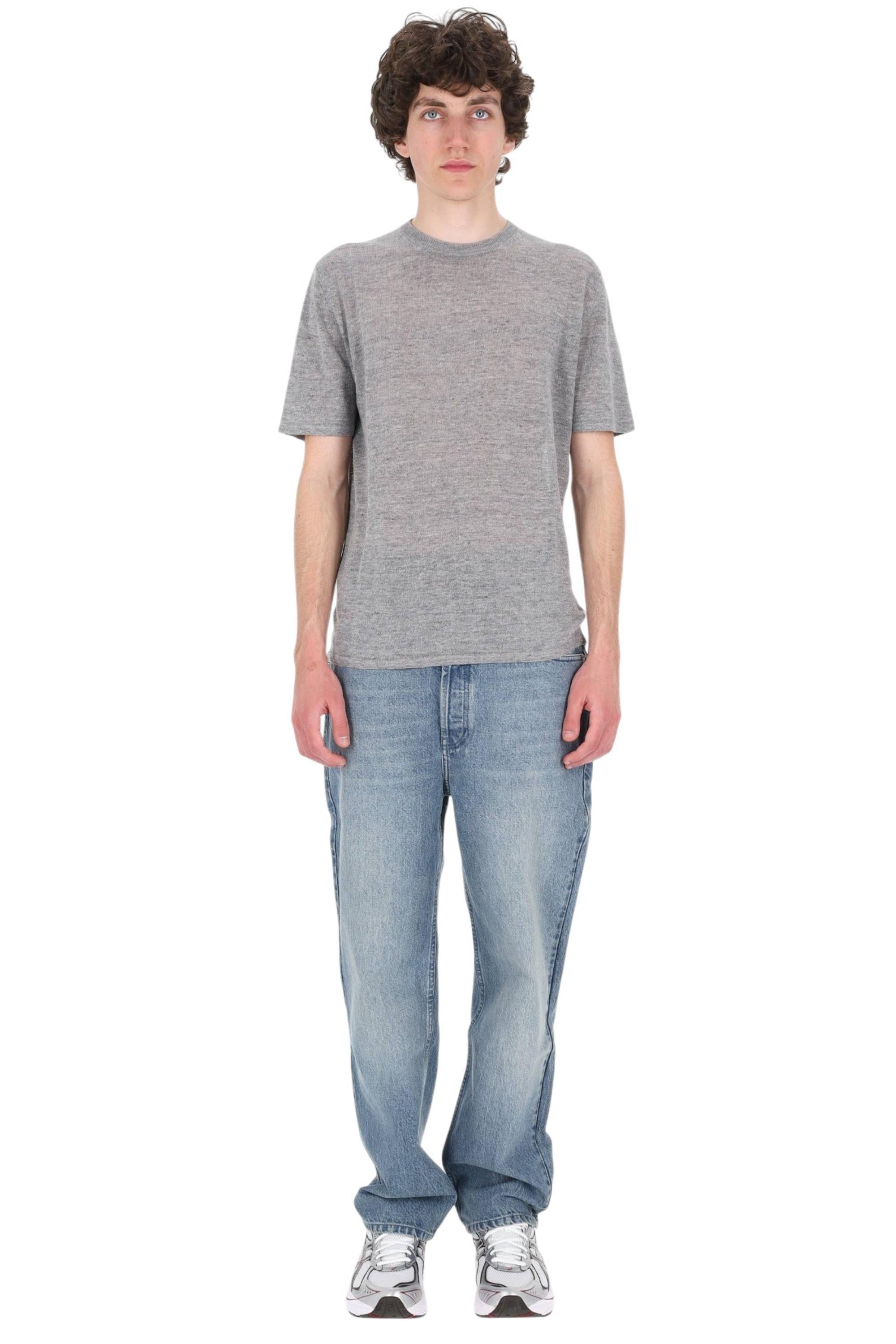 Roberto Collina T-shirt melange in lino-cotone MYA19021/3 18 