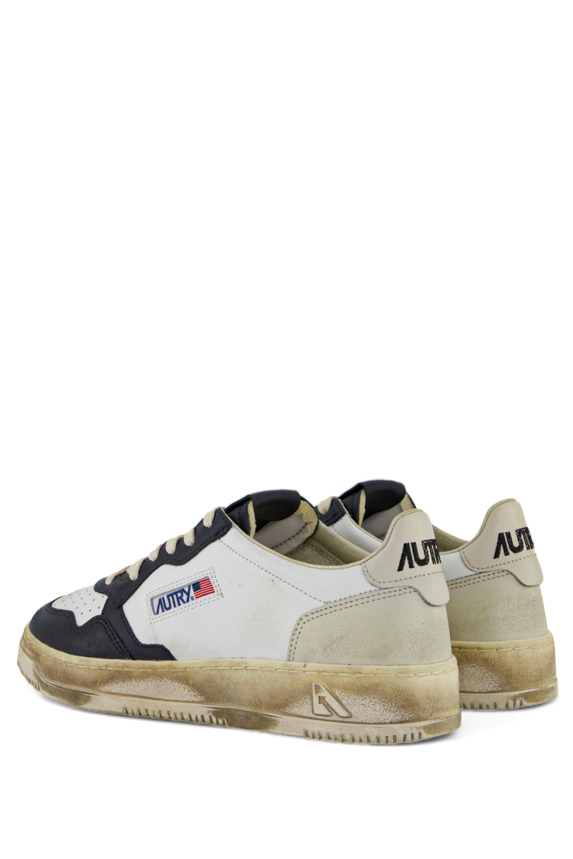 Sneaker super vintage in pelle AVLM VL01 STN/MTRT Autry 