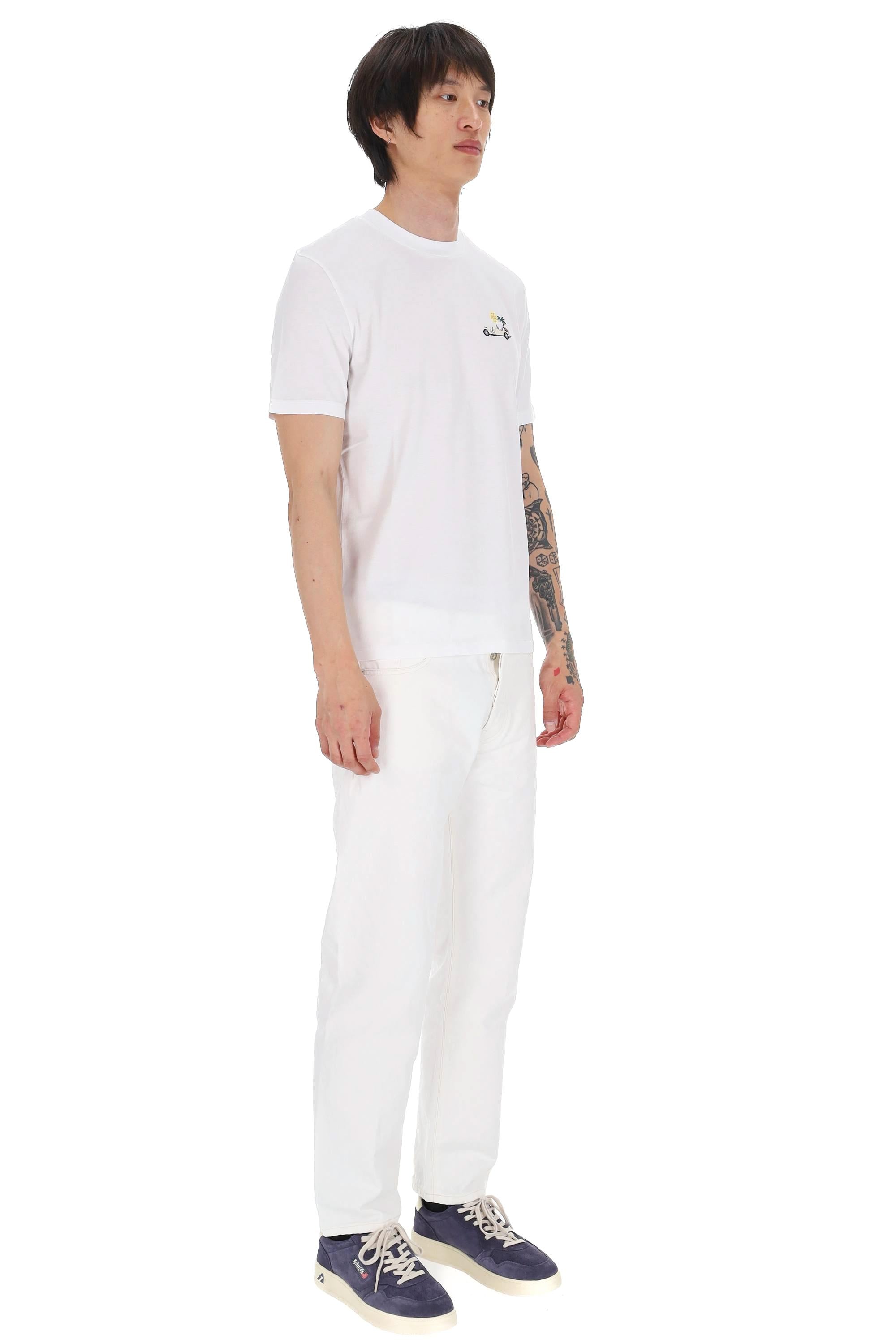 Jacob Cohen T-shirt in cotone "auto cabrio" linea Resort 4R002-003-M4530 A00 