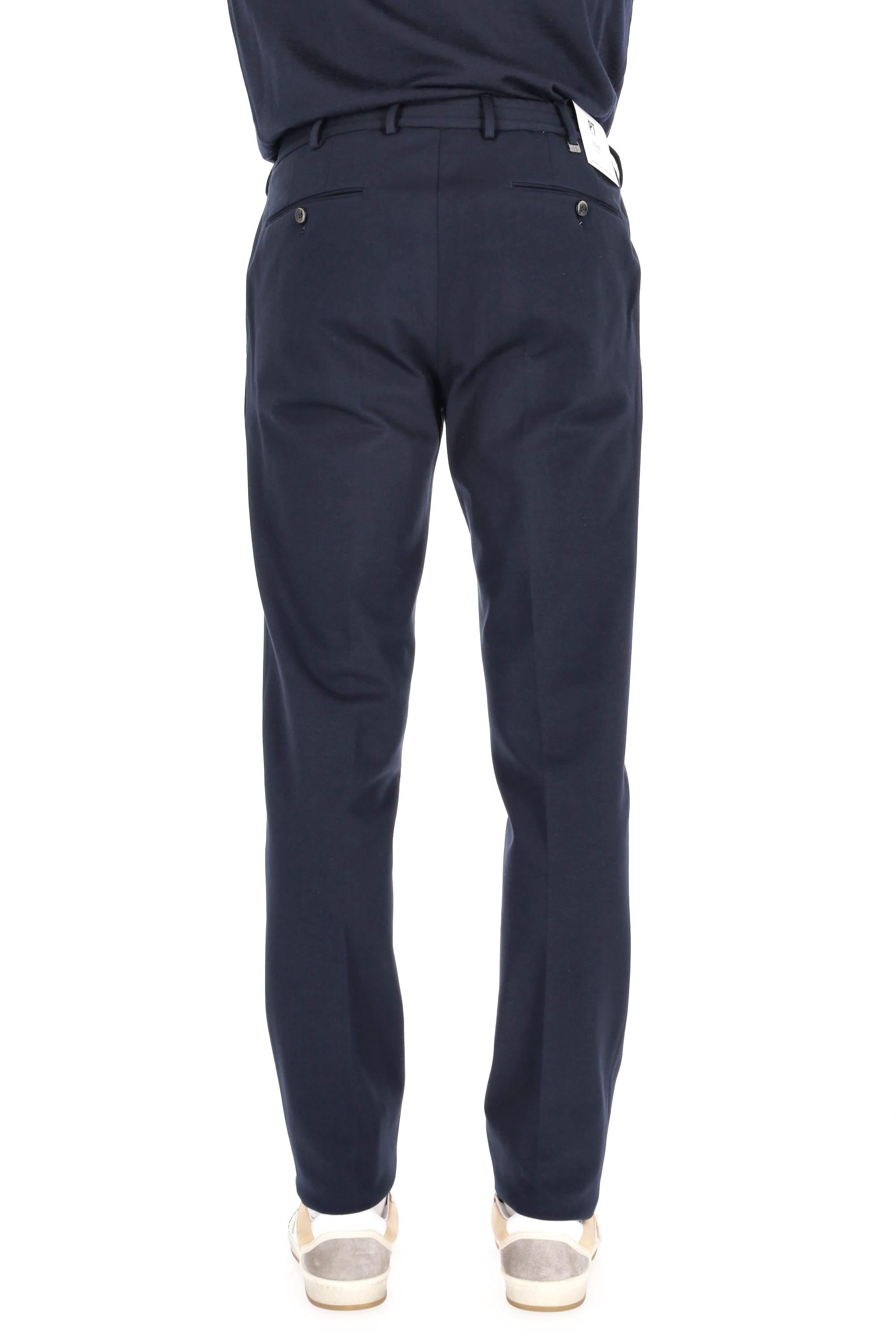 PT Torino Pantalone in jersey di viscosa stretch con coulisse Slim jogger VSJGZ20CL1 VD01 0365 