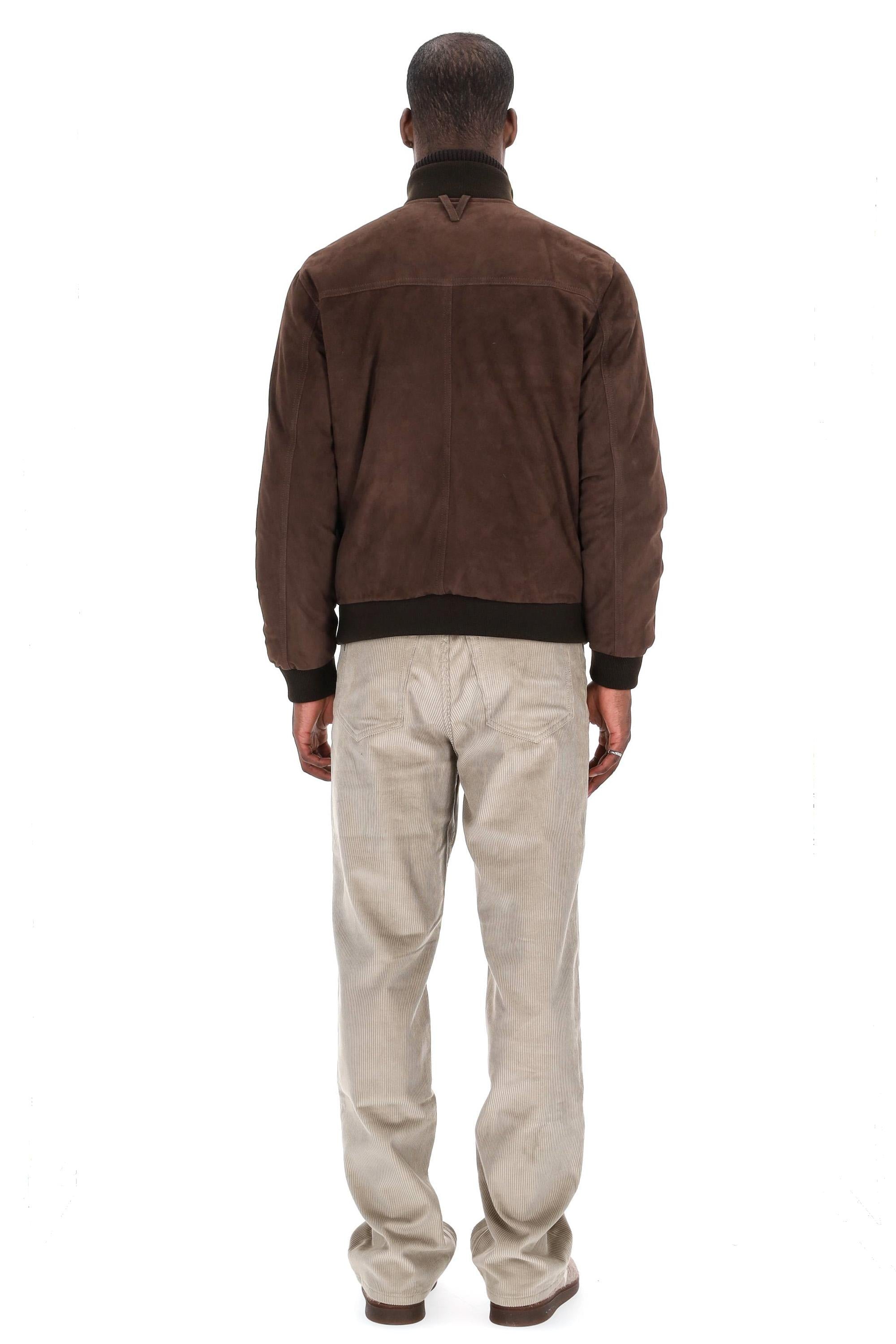 Valstar Giubbotto in camoscio imbottito in piuma 407A.I019/3 0827 