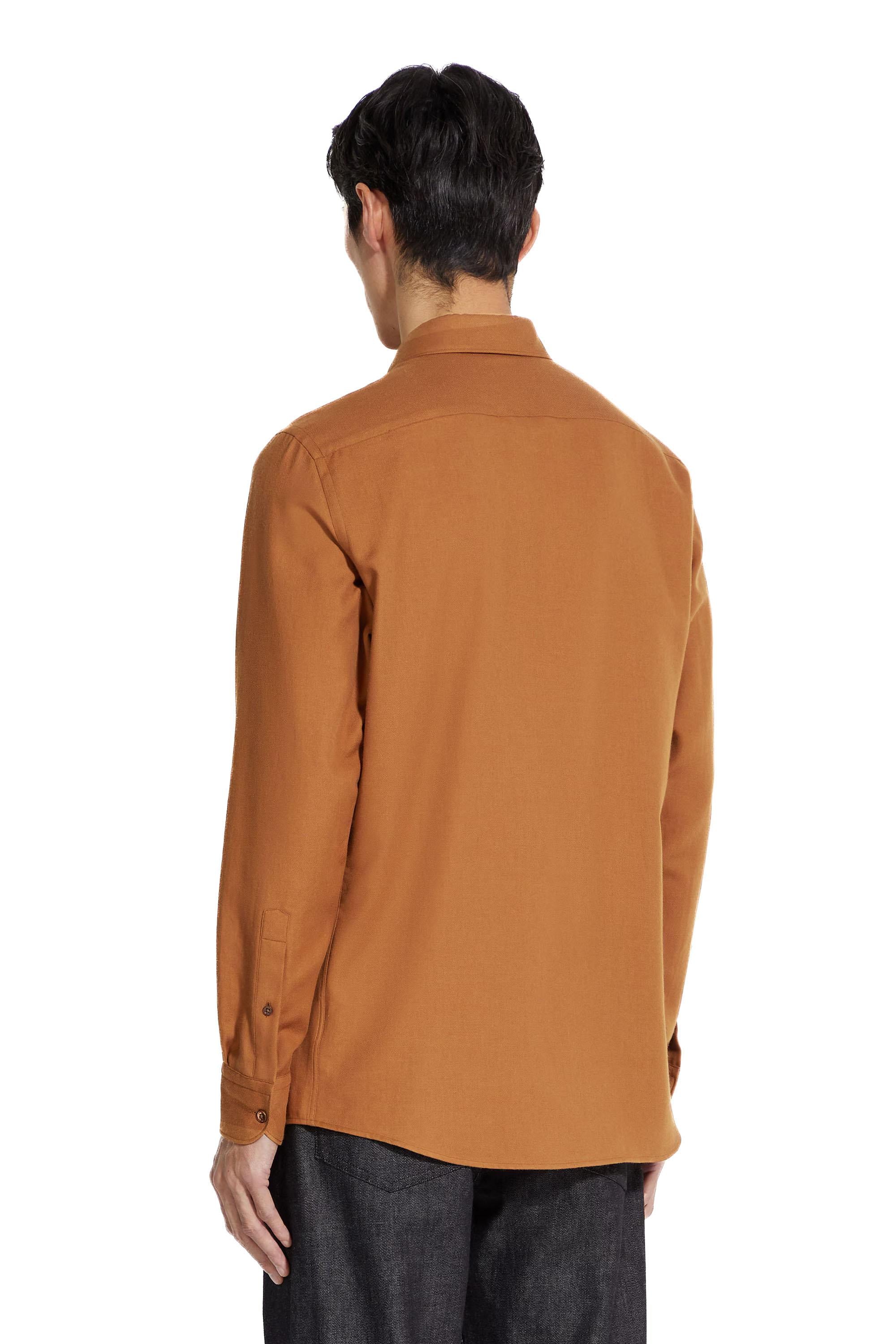 Zegna Camicia in cotone-cashmere CashCo E8X44A6 SRF5 591 