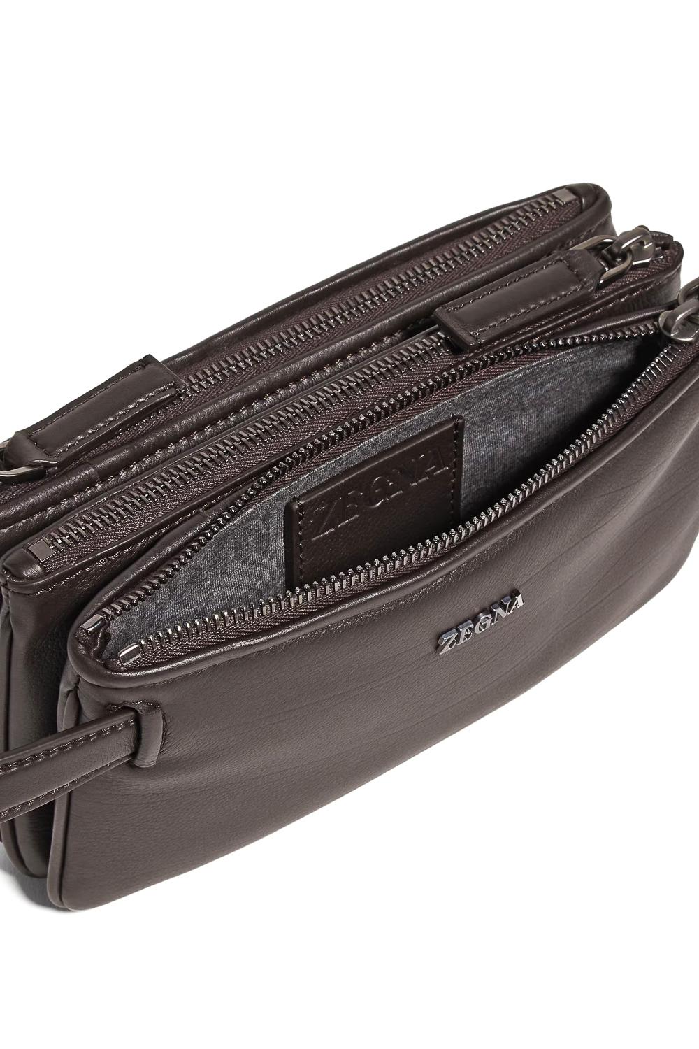 Zegna Pouch in pelle second skin LHOTO-E2016Z AMO 