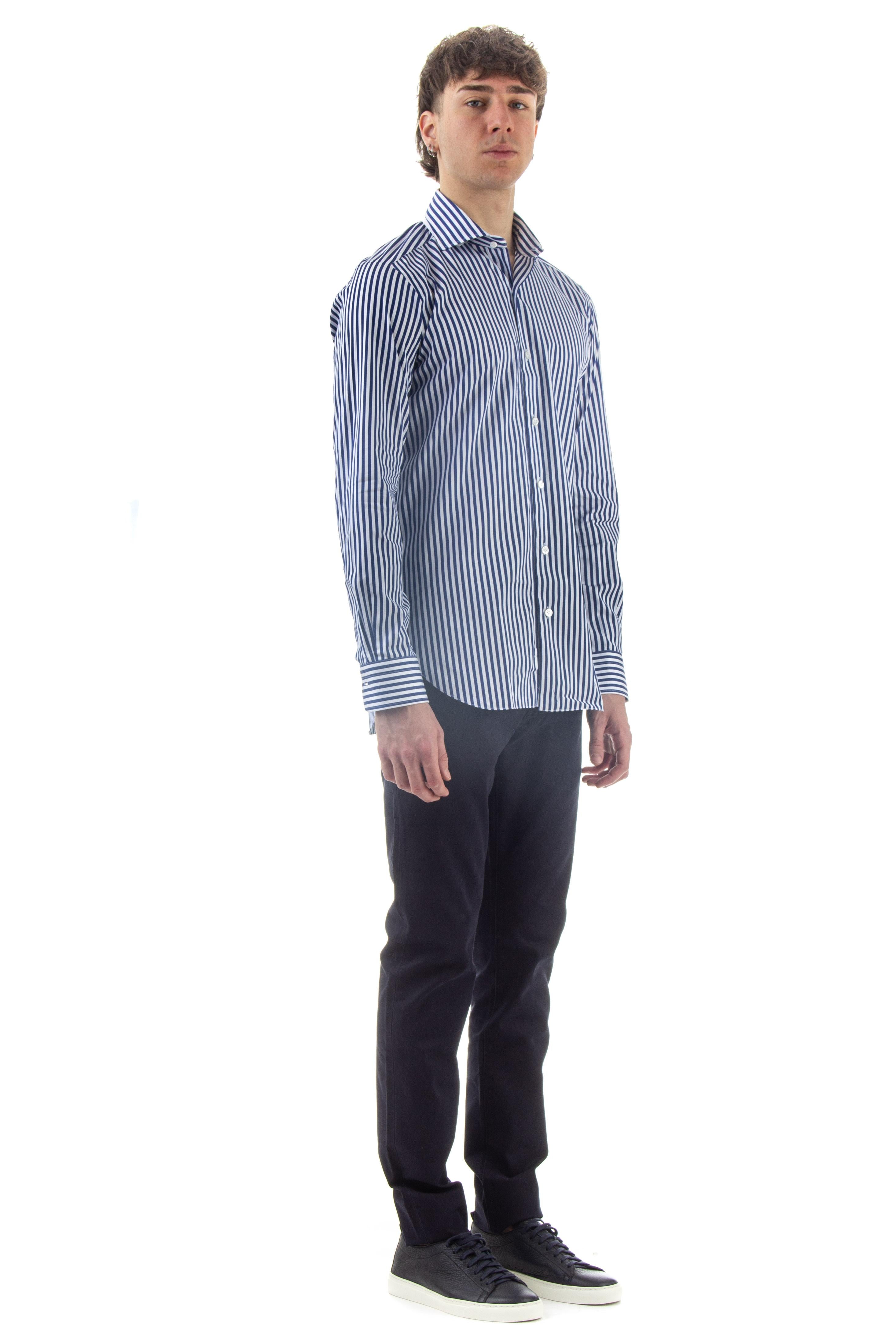 Camicia bacchettata linea culto K1U13P0134100U 03 Barba 