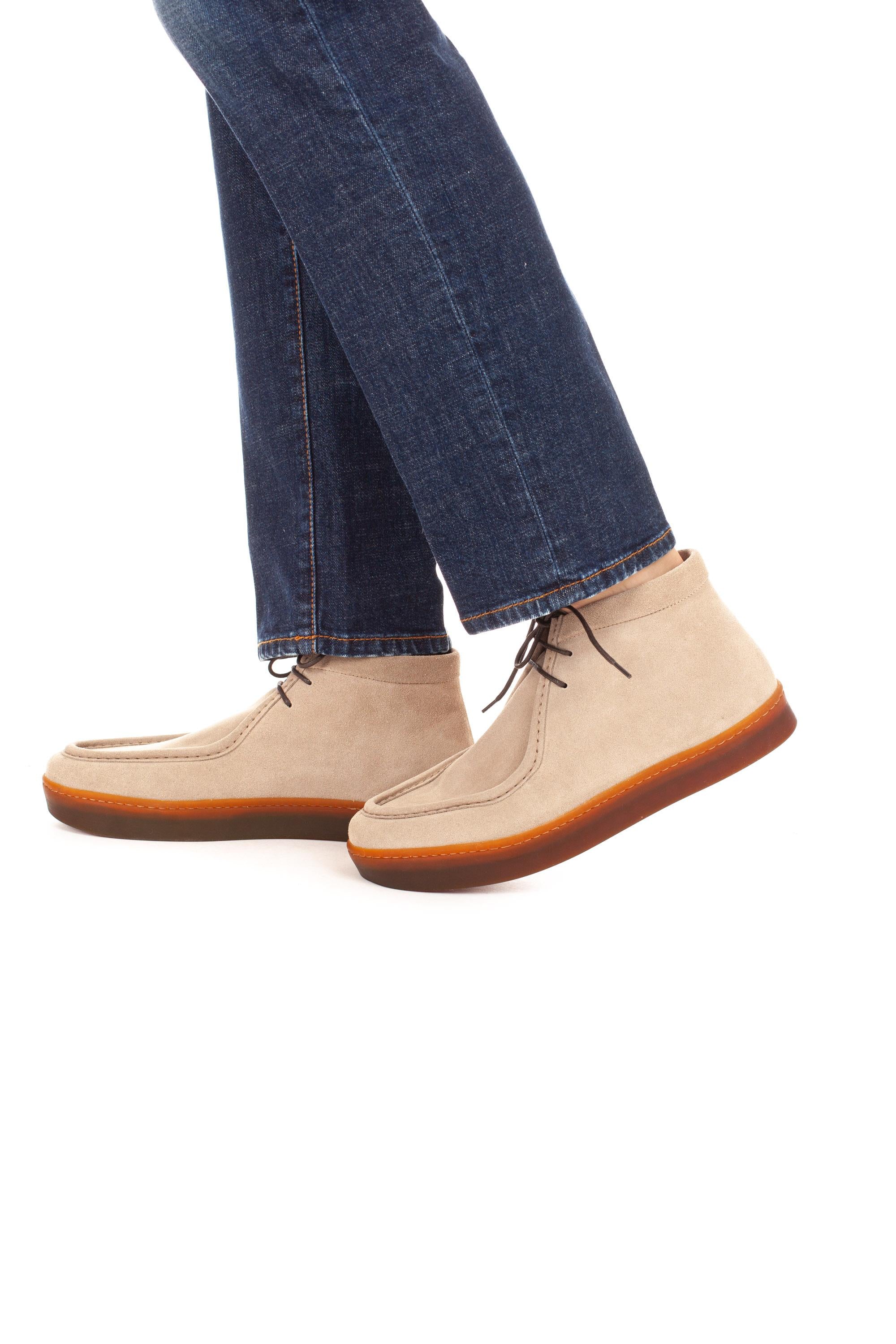 Desert boot in camoscio MIGUEL.SV.1 SABBIA Henderson 