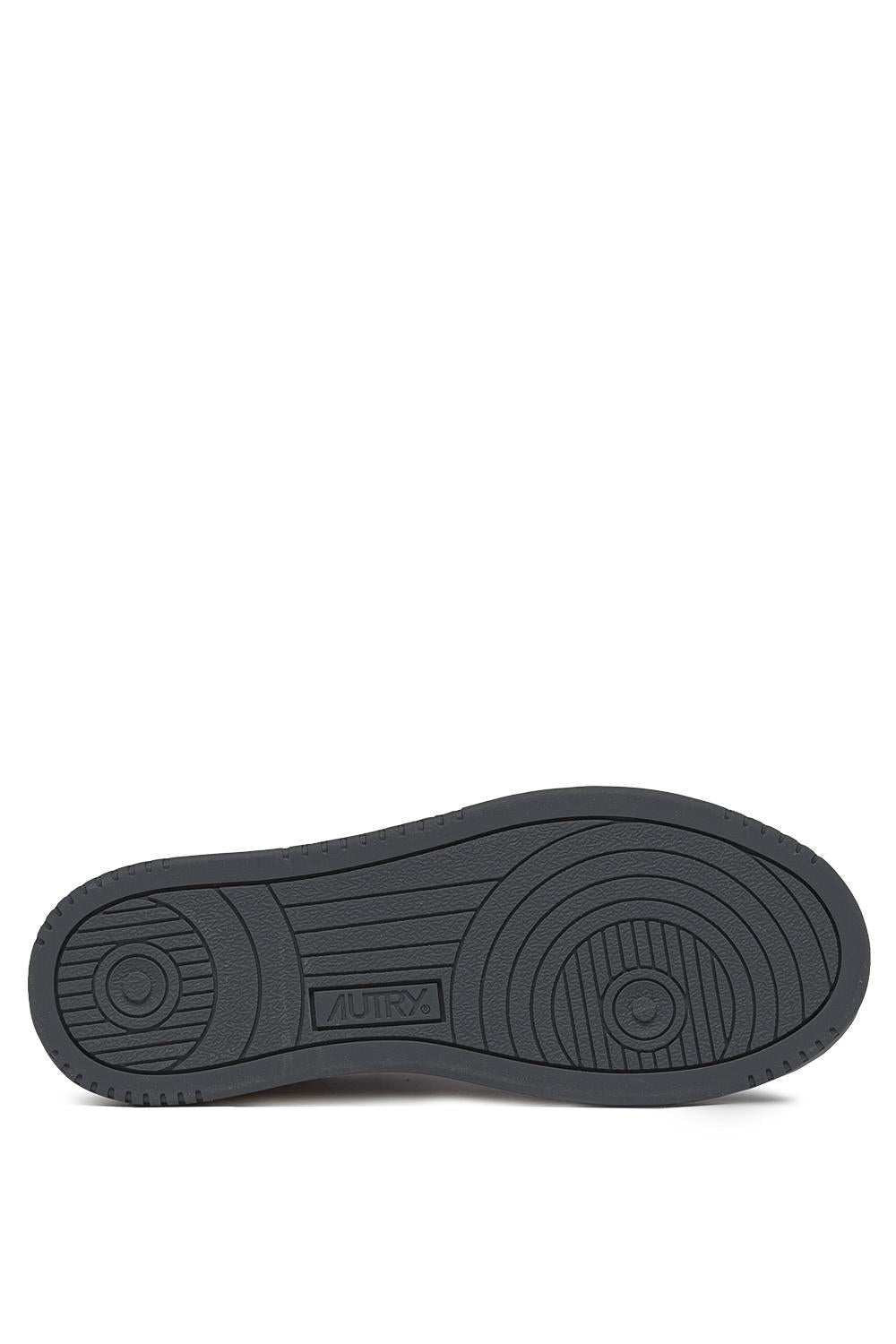 Autry Sneaker donna SuperVintage in pelle AVLW MH01 GRNPLAT/SILV 