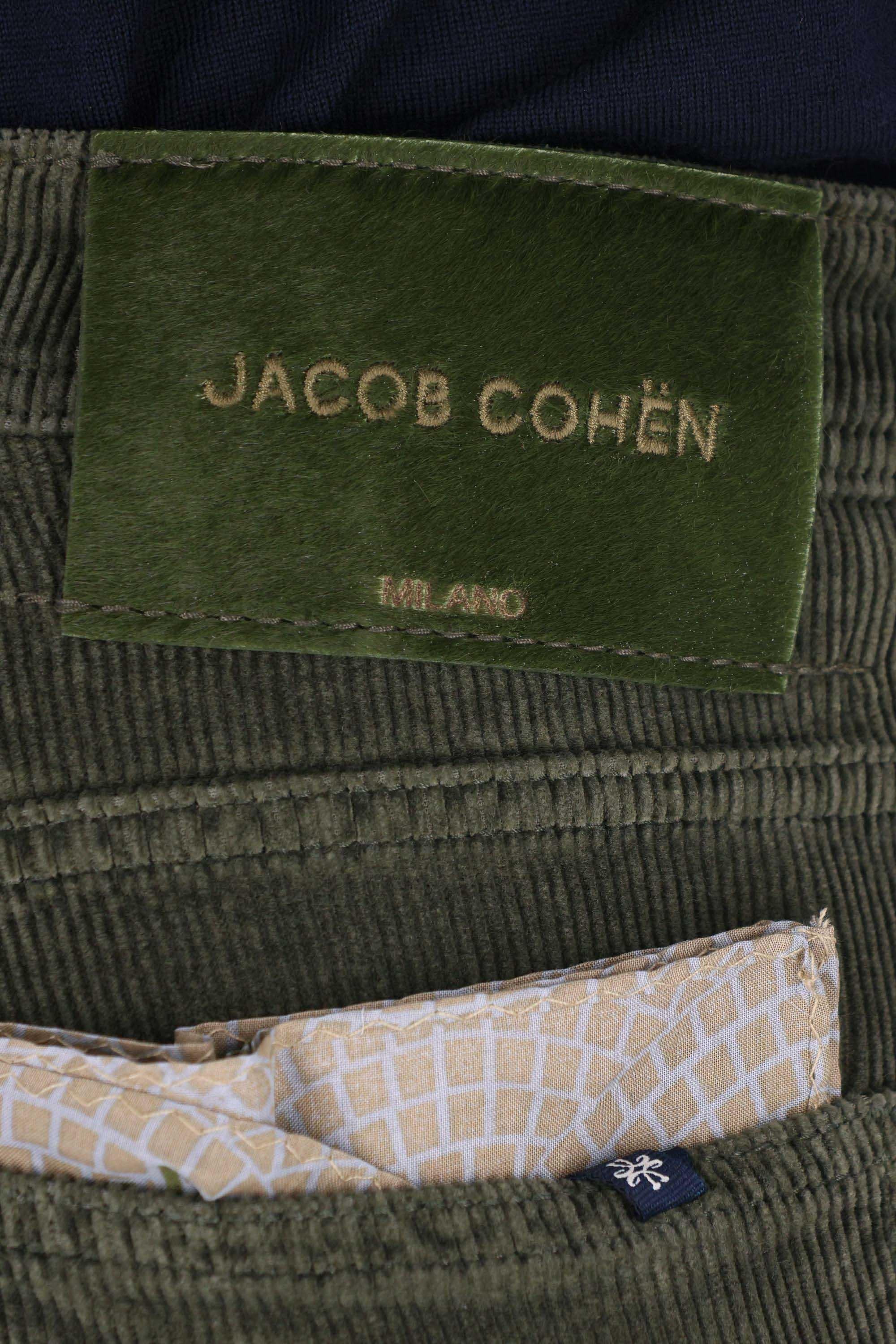 Jacob Cohen 5 tasche color in velluto mille righe Scott fit JUM_QE015-036-S3653/2 R40 
