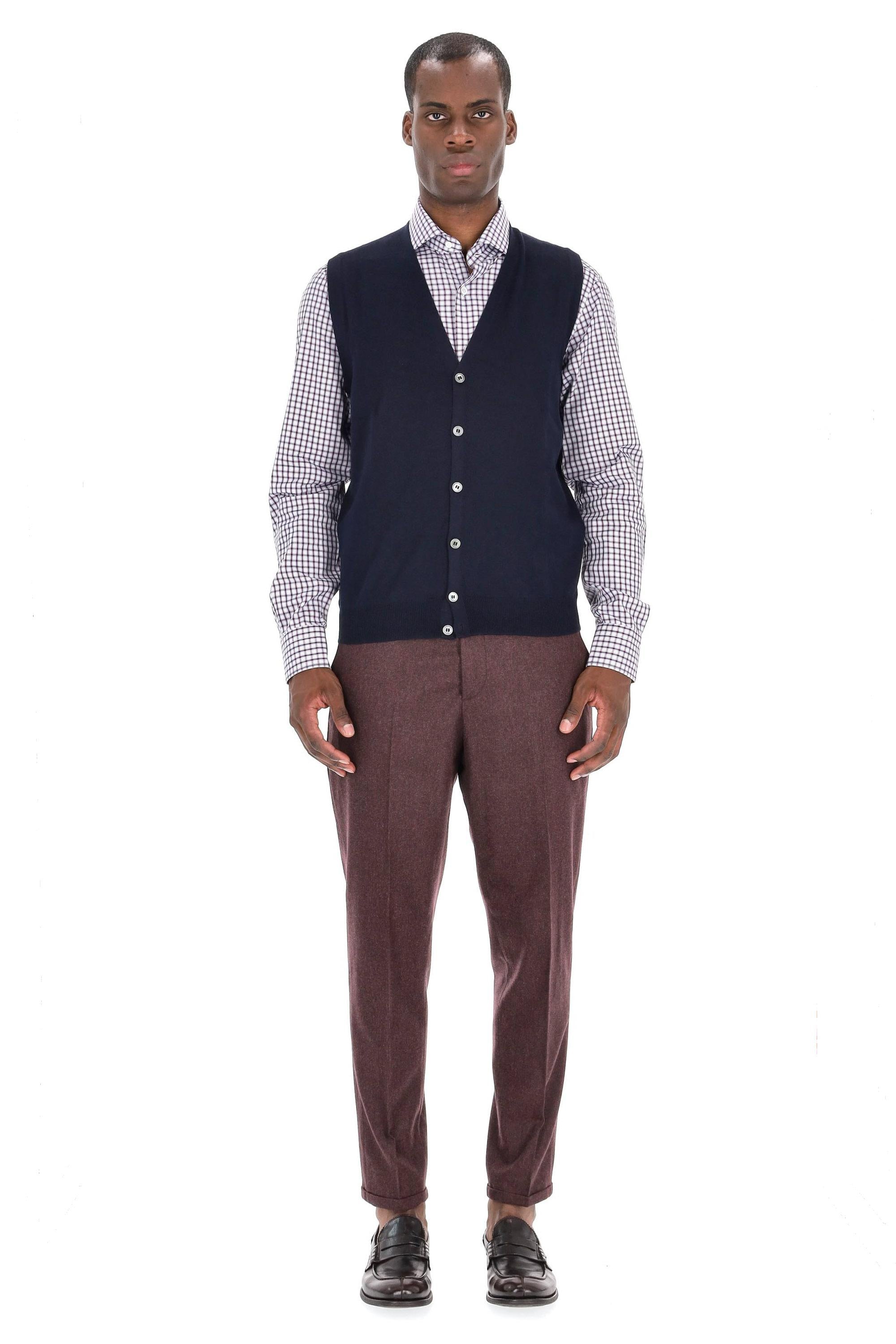 Gilet in lana merino 1429658582/2 0598 598 Barba 