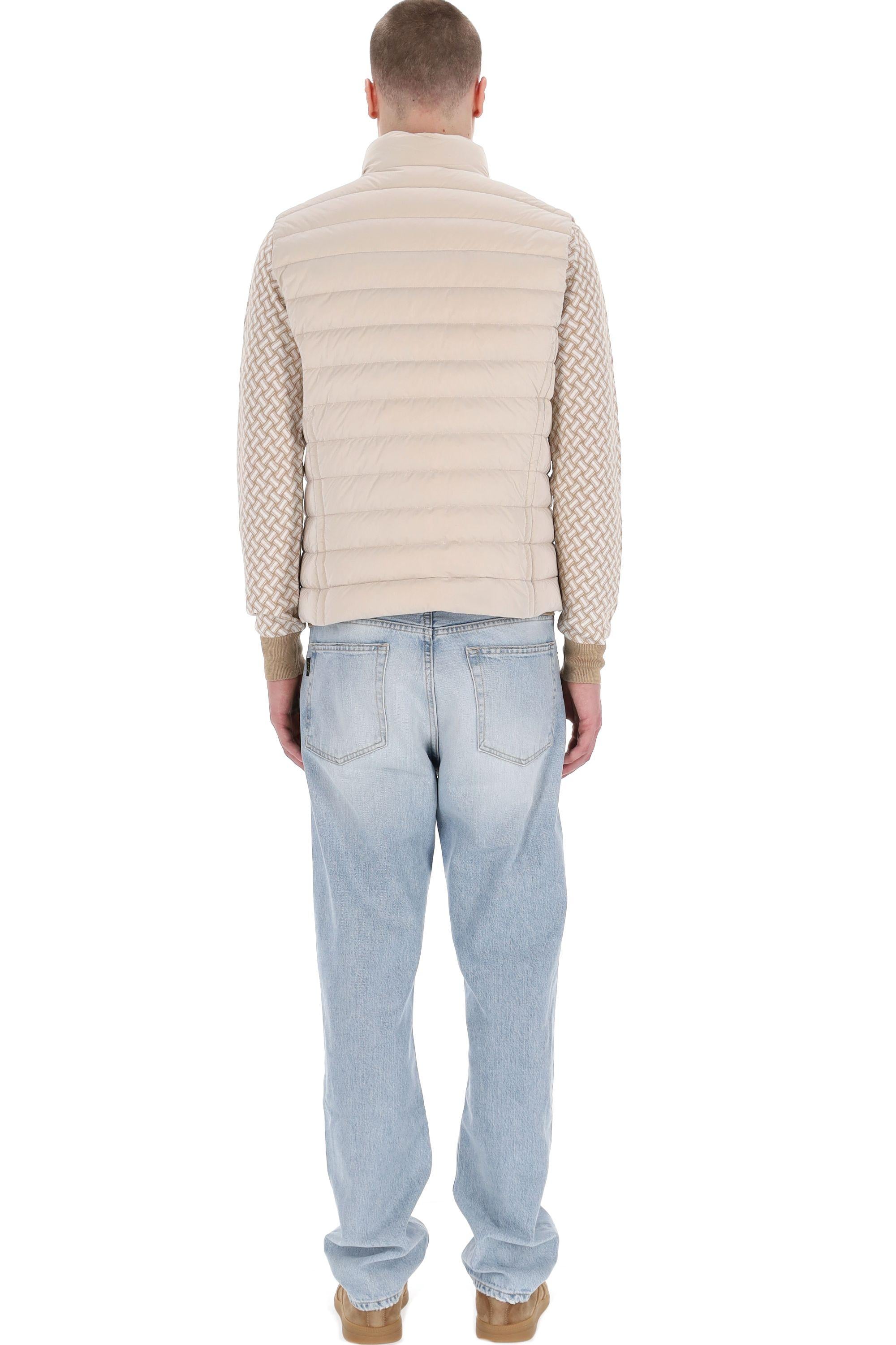 Moorer Gilet in piuma mod. Calaf-Os CALAF-OS_2 STONE 