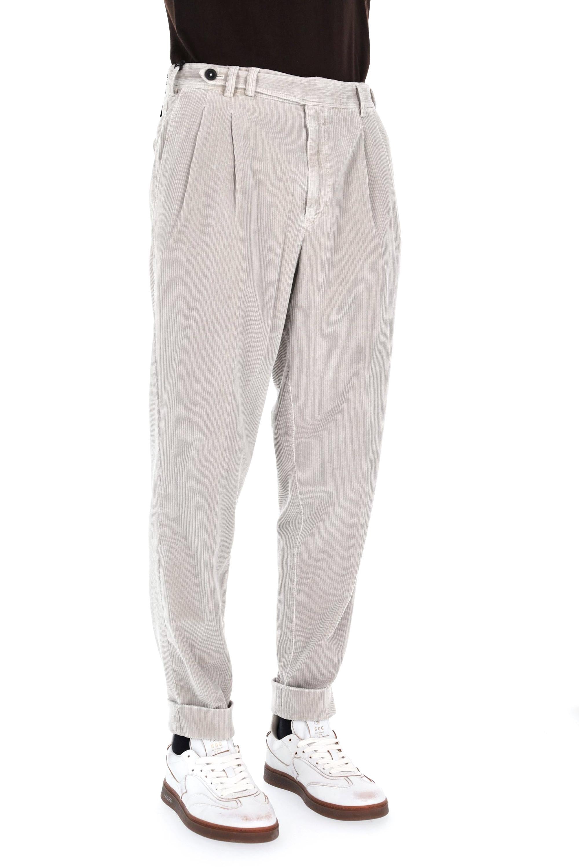 Pantalone in velluto costa francese ZTCMZBORWL TU93 N022 PT Torino 