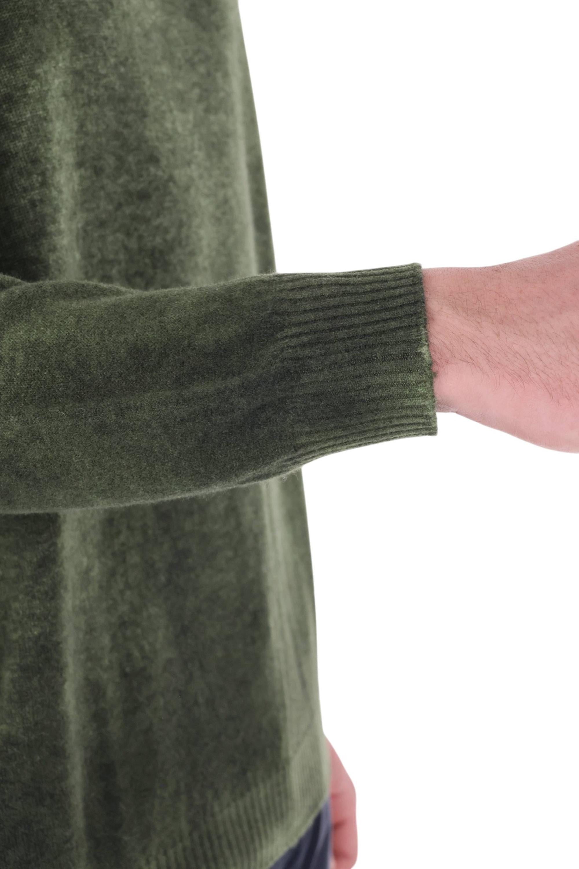 Avant Toi Maglia girocollo reversibile in cashmere light 225WU3100CLIV-H V01135 